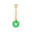 JADE LOOP CHARM